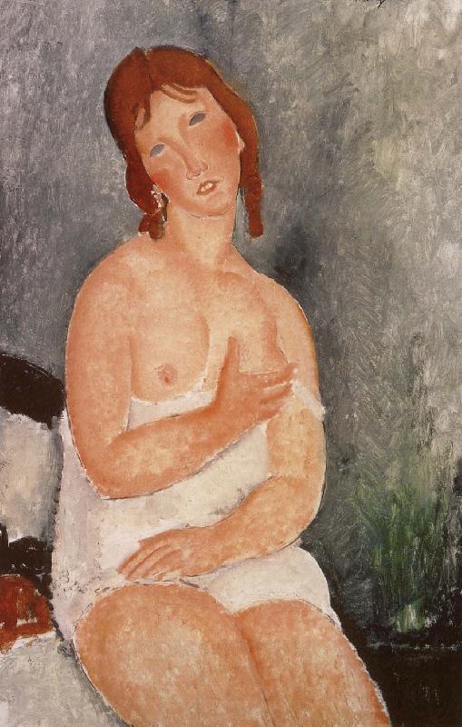 Amedeo Modigliani Red-Haired young woman in chemise China oil painting art